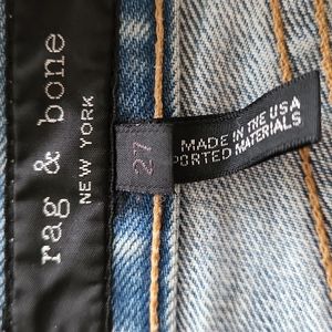 RAG & BONE DISTRESSED JEANS